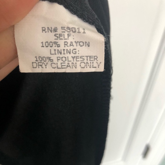 David Meister black One-shoulder dress - Picture 6 of 6